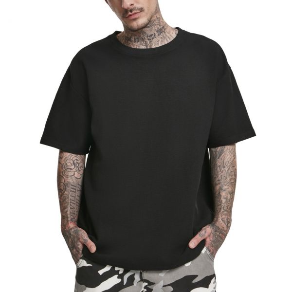 Urban Classics - Oversized Waffle Shirt blanc