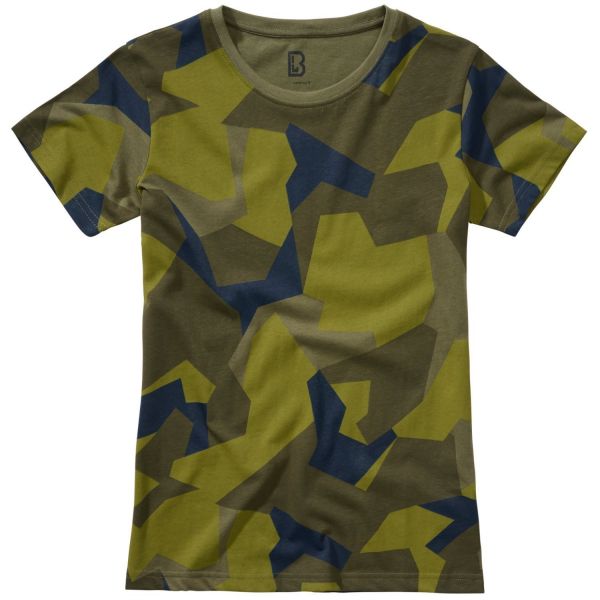 Brandit Ladies - BASIC T-Shirt swedish camo