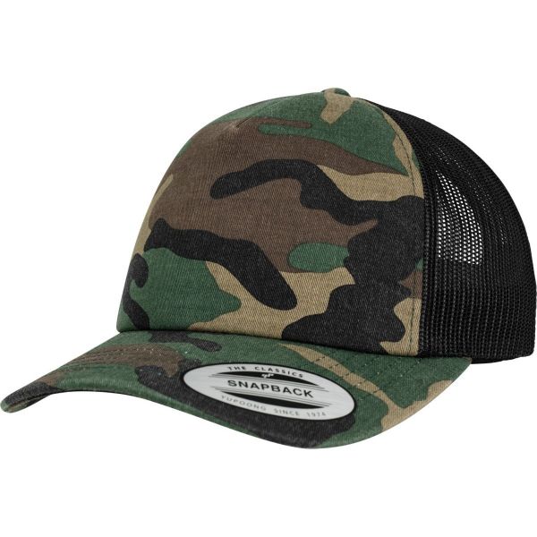 Flexfit RETRO Trucker 2-Tone Snapback Cap - camo