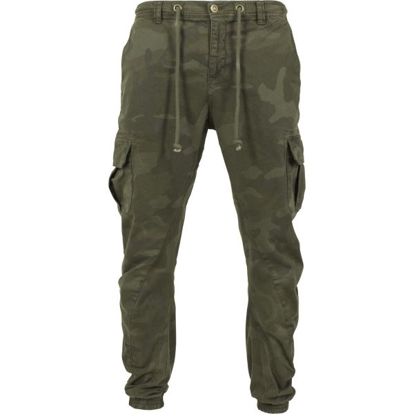 Urban Classics - Camo Cargo Jogging Pant olive camo