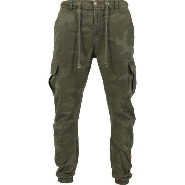 Urban Classics - Camo Cargo Jogging Pantalon dark camo