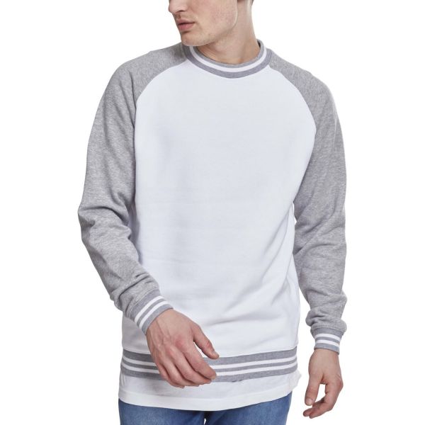 Urban Classics - Contrast College Crewneck Pullover