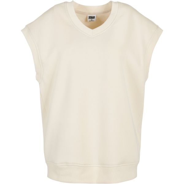 Urban Classics Ladies - Oversized Sweat Slipover whitesand