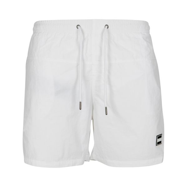 Urban Classics - BLOCK Short de bain navy / burgundy