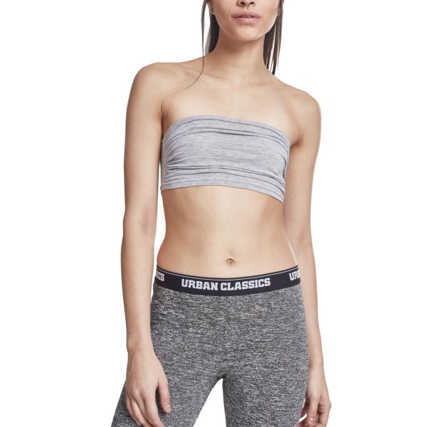 Urban Classics Femme - BANDEAU Top gris - XS