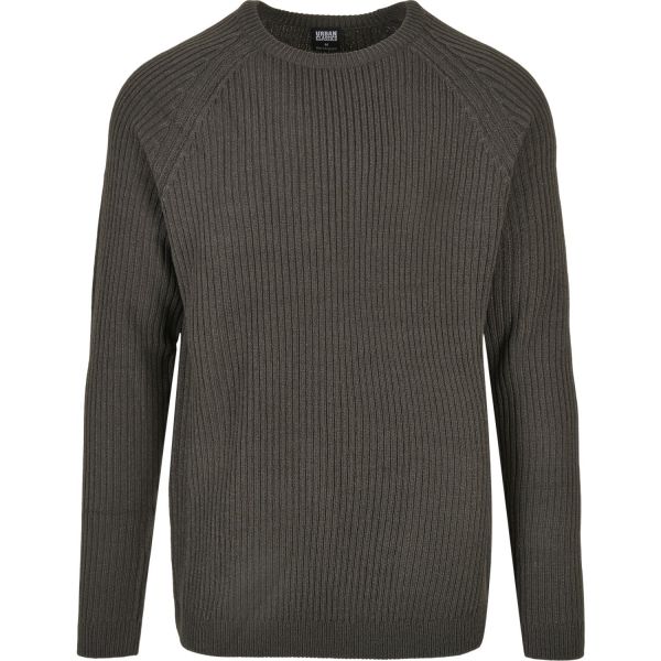 Urban Classics - Ribbed Raglan Sweatshirt Pullover