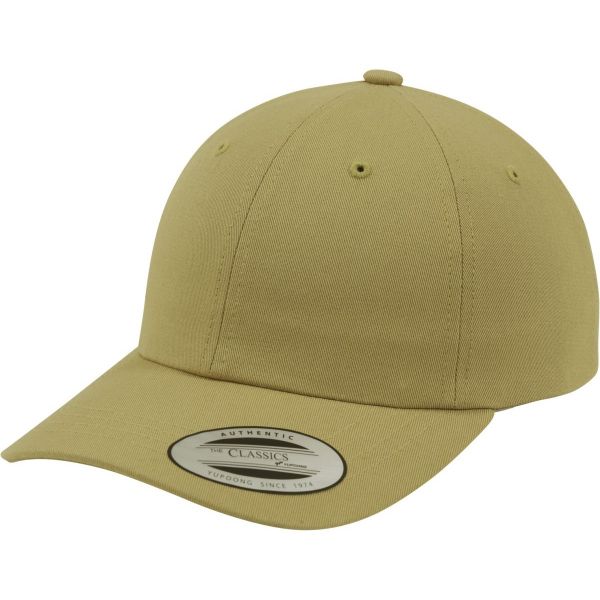 Flexfit LOW PROFILE Strapback DAD Cap - stone beige