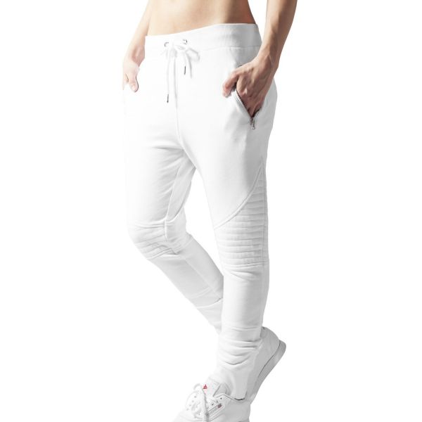 Urban Classics Ladies - MELANGE BIKER Fashion Sweatpants