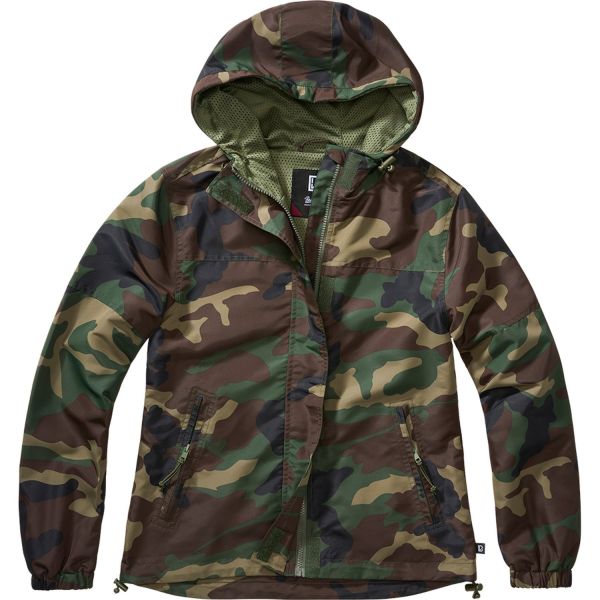 Brandit Ladies - Ete Windbreaker Veste wood camo