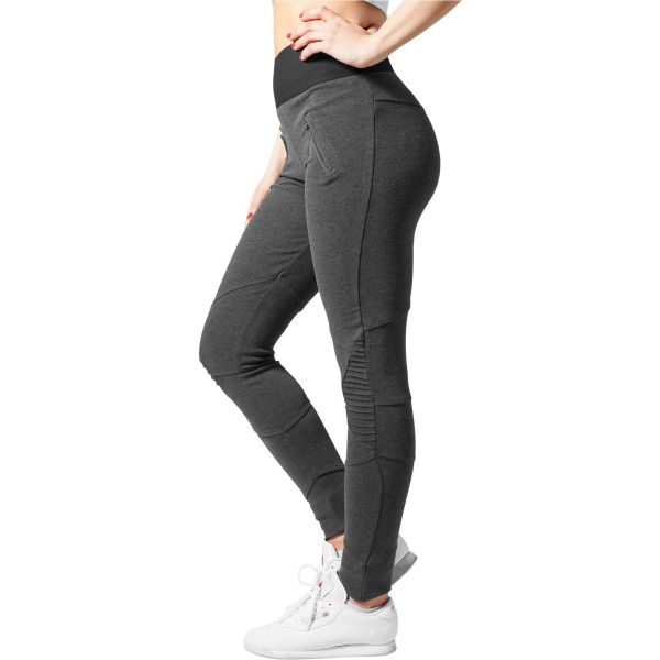 Urban Classics Ladies - INTERLOCK High Waist Leggings