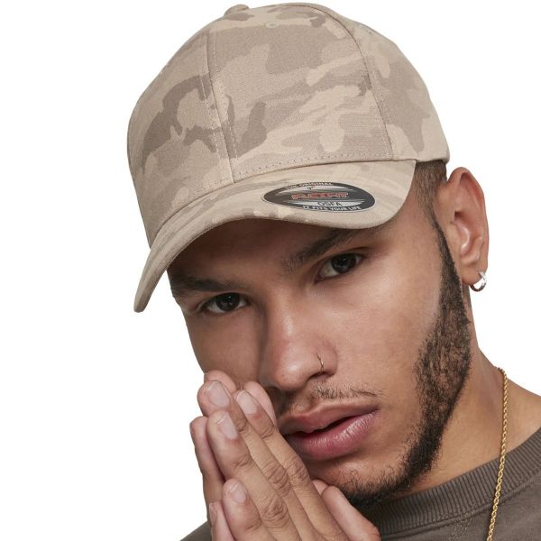 Flexfit Classics Stretchable Cap - beige camo