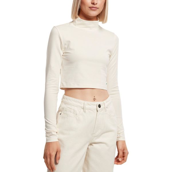 Urban Classics Ladies - Organic Turtleneck Longsleeve