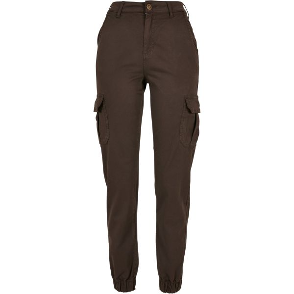 Urban Classics Ladies - High Waist Stretch Cargo Pants union