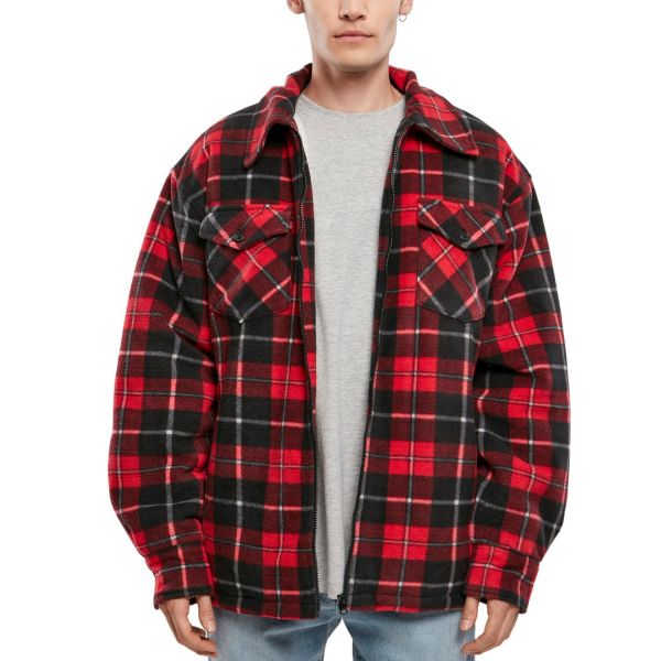 Urban Classics - Flanell Teddy Shirt Jacke