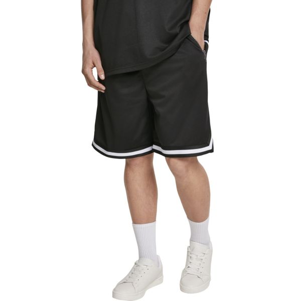 Urban Classics - BASKETBALL MESH Premium Shorts black