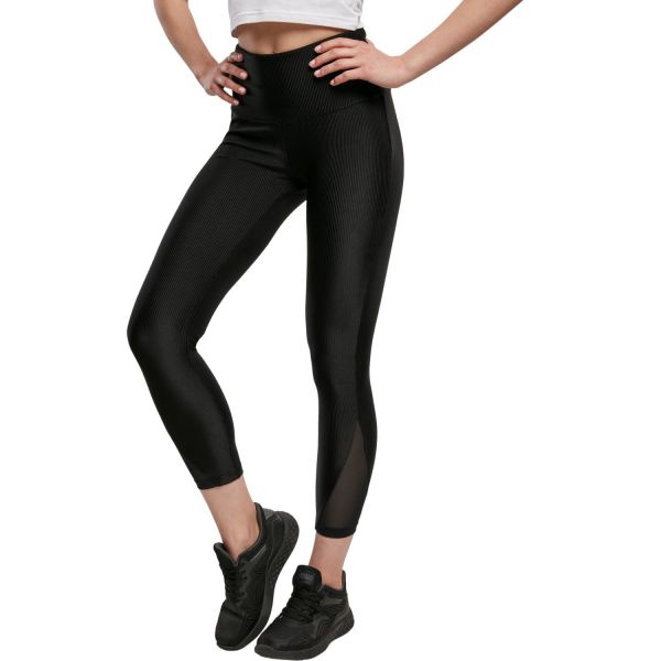 Urban Classics Ladies - High Waist Shiny Pedal Leggings