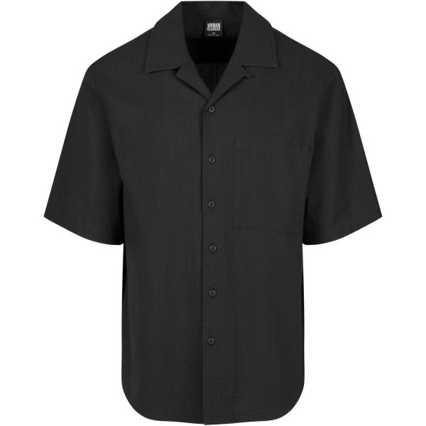 Urban Classics - Relaxed Seersucker Kurzarm Hemd