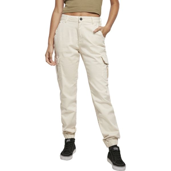 Urban Classics Ladies - High Waist Stretch Cargo Hose