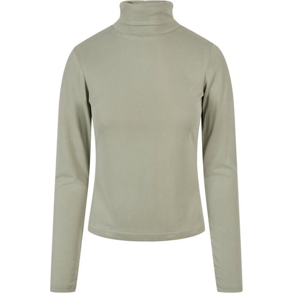 Urban Classics Ladies - Modal Turtleneck Longsleeve rose