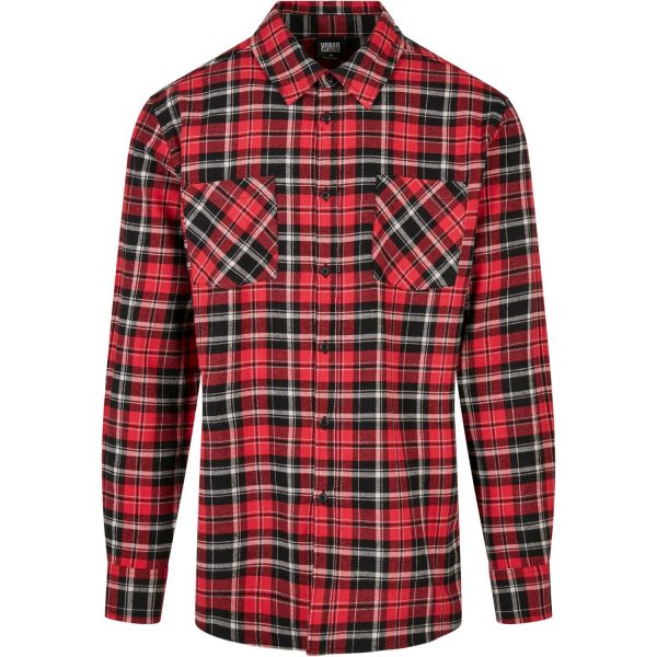 Urban Classics - Checked Roots Shirt Holzfäller Hemd