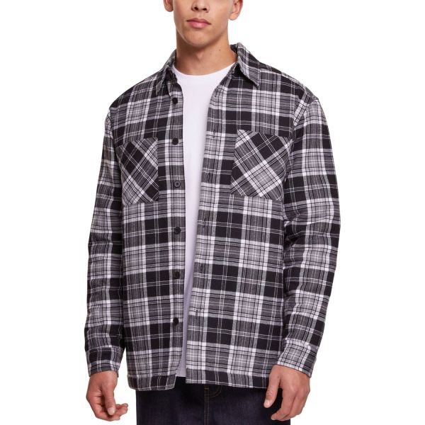 Urban Classics - Padded Checked Shirt Jacke