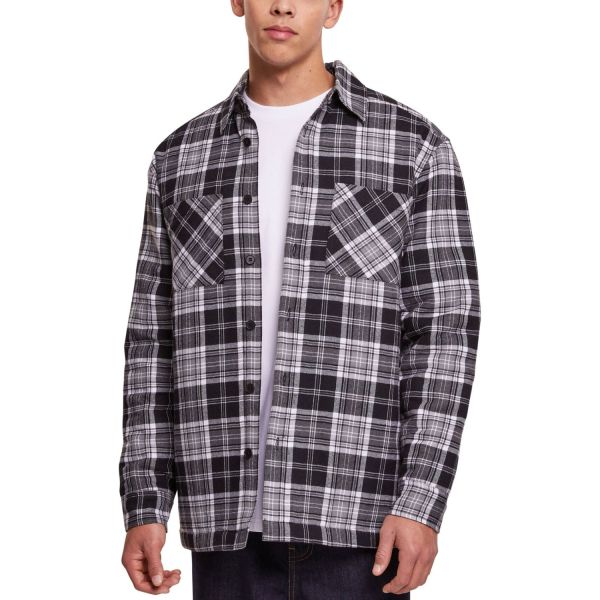 Urban Classics - Padded Checked Shirt Veste