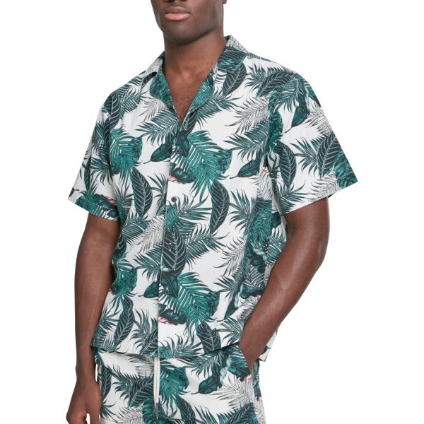 Urban Classics - HAWAII RESORT Sommer Shirt Floral Hemd