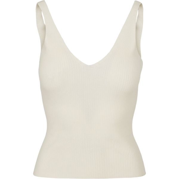 Urban Classics Ladies - Rib Knit Tank Top lighttaupe